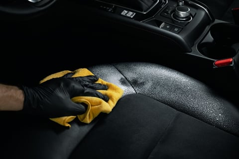 car interior cleaning and detailing service